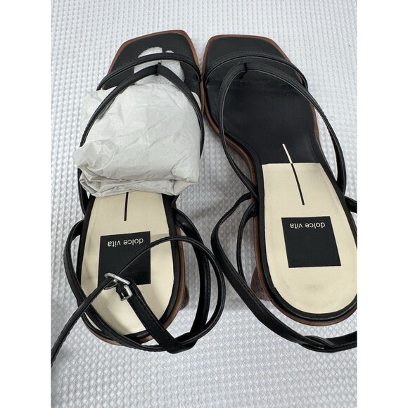 Size 7- Dolce Vita Banita - Black Leather - Picture 6 of 8